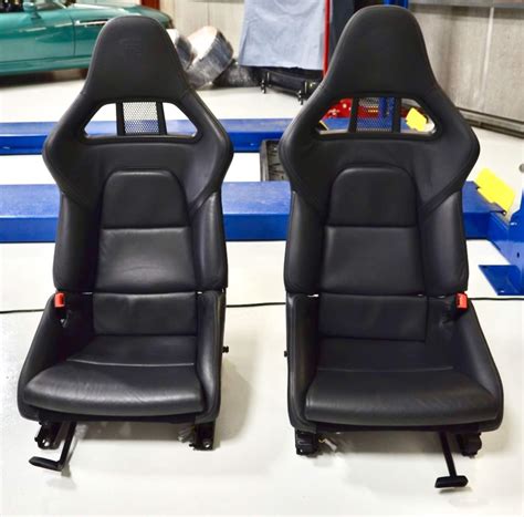 Factory Porsche Leather And Carbon Fiber Bucket Seats Pcarmarket