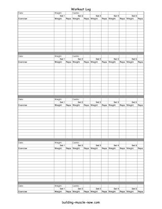 Improved body beast worksheets free download body beast body beast workout sheets body beast workout. Free Printable Workout Log Sheet | Template Business PSD ...
