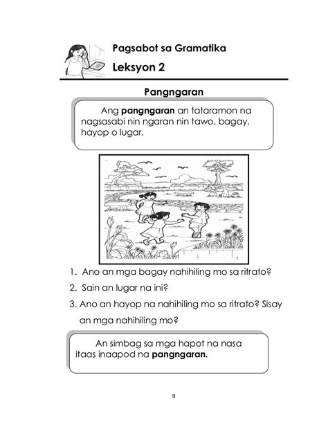 Grade 2 Mother Tongue Based Multi Lingual Education Bikol Lm