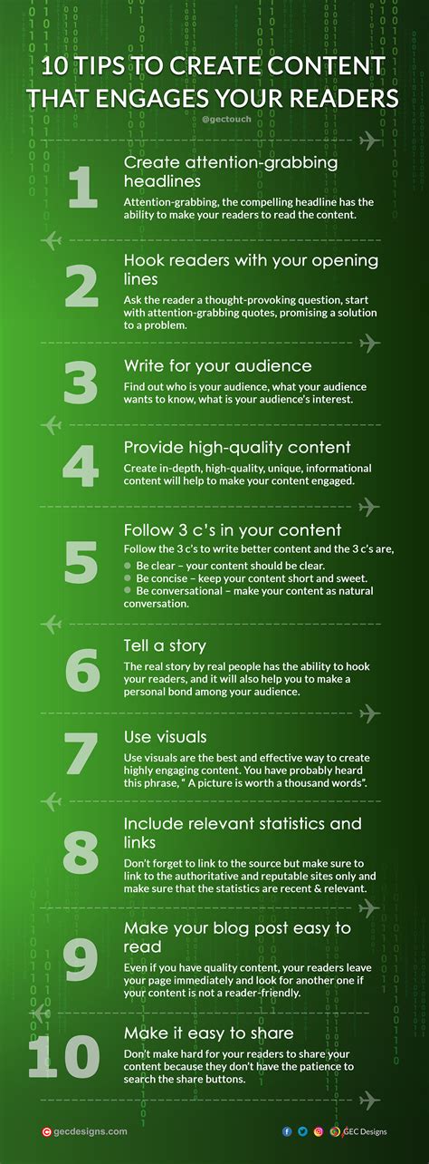 How to create engaging content - 10 simple tips to follow