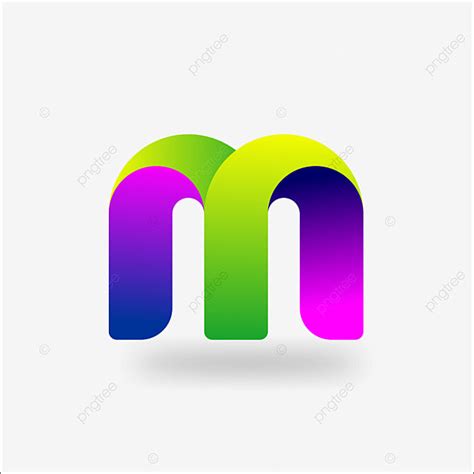 Renkli M Harfi Logo Tasarımı Png Vektör Renkli M Harfi Logosu Png