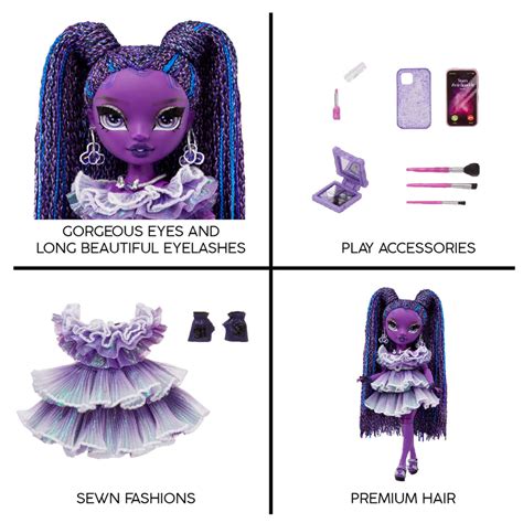 Rainbow High Shadow Monique Verbena Purple Doll Lol Surprise