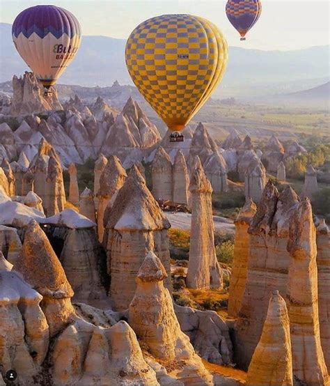 Kapadokya Türkiye Travel Amazing Travel Destinations Armchair Travel