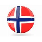 Norway Round Icon Glossy Flag Mayen Jan