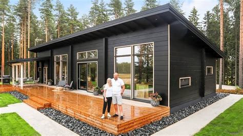 Most Impressive Black Log Homes Has Absolutely Gorgeous Everything