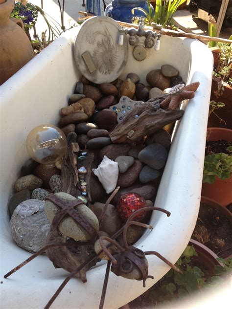 Customs services and international tracking provided. CLAW FOOT TUB >> ROCK GARDEN | Clawfoot tub, Clawfoot ...