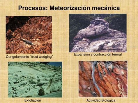 Ppt Meteorización Erosión Y Suelos Powerpoint Presentation Free
