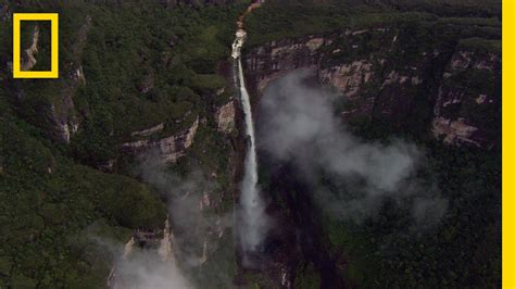 Flying Above The Worlds Tallest Waterfall National Geographic Ctm