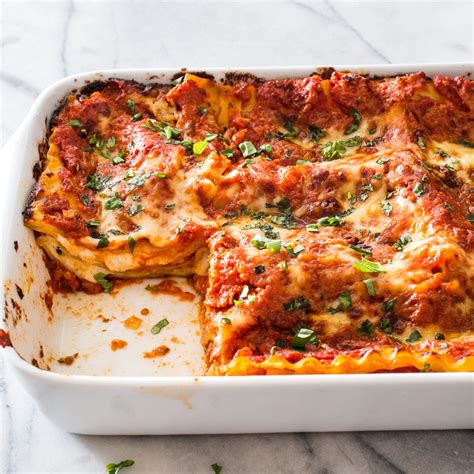 Without Meat Or Vegetables Cheese Lasagna Can Be Dull To Eat For A