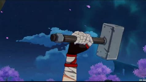 Kazuha And Isshin Blade Cutscene In Story Quest Acer Palmatum Forging