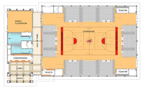 Floor Plan For Gymnasium