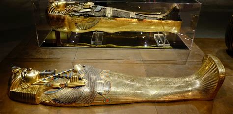 King Tut Inner Coffin Replica But Original Is Solid Gold Flickr