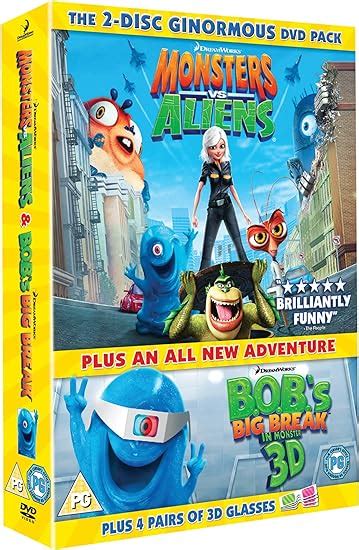 Monsters Vs Aliens 2 Disc Special Edition Dvd Uk Rob