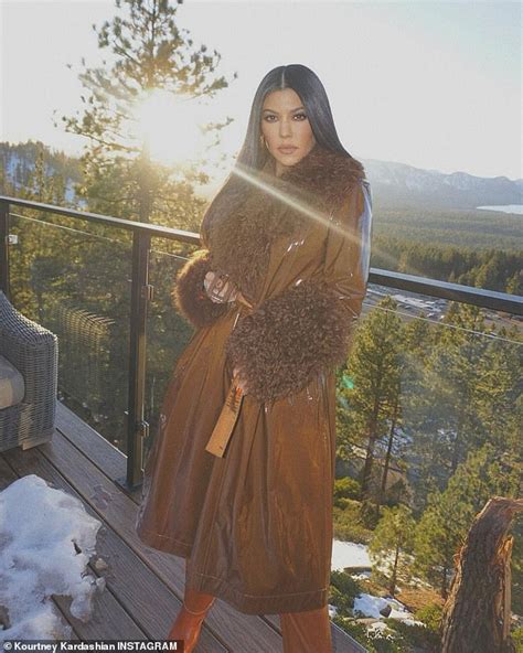 Kourtney Kardashian Brags That She Is ‘the View While Wearing A Pvc