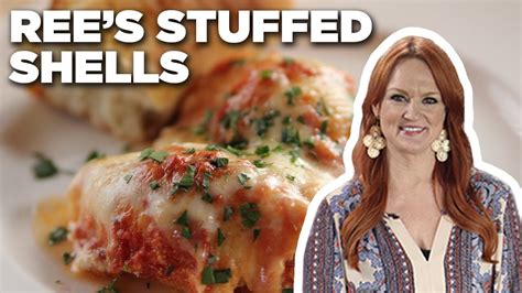 Ree Drummond S Stuffed Shells The Pioneer Woman Food Network Youtube