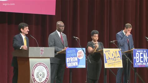 Candidates For Buffalo Mayoral Race Participate In Heated Debate At St