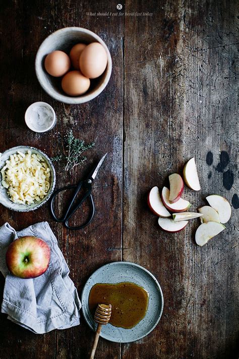 Apple Omelette With Cheddar And Thyme Marta Greber