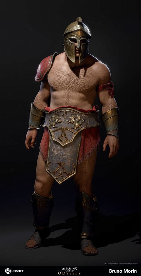 Artstation Assassins Creed Odyssey Spartan Army Brute Outfit