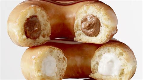 Krispy Kreme Introduces Cream Filled Original Glazed Doughnut