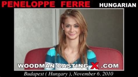 Peneloppe Ferre Woodman Casting X Free Casting Video