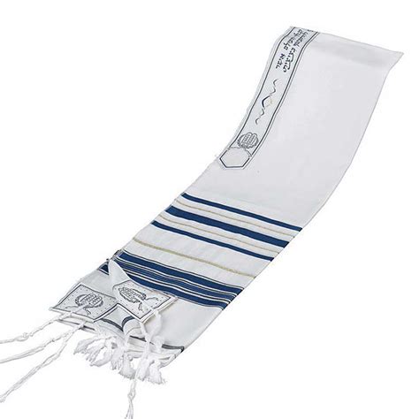 Wool Tallit Twl Blg Prayer Shawls Judaica Embroidery