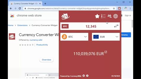 Currency Converter Extension For Chrome And Edge Browser Youtube