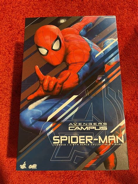 2021年激安 Spider Man Hot Toys Disney D23 Expo Exclusive Figure Avengers Campus 1 6th Scale 海外 即決