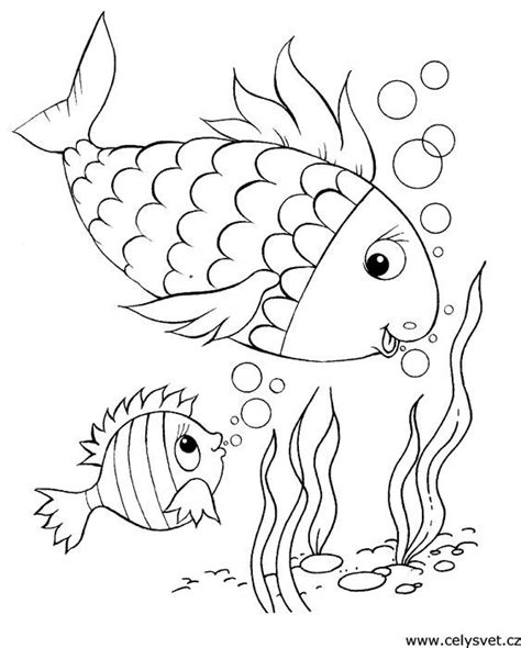 Kumpulan 85 Gambar Mewarnai Anak 75 Fish Drawing For Kids Animal