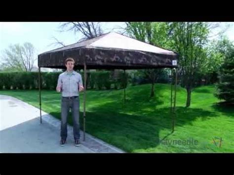 Quick set 9879 escape shelter (premium choice). E-Z Up 16 x 16 HUB Shelter Canopy - Camo - Product Review ...