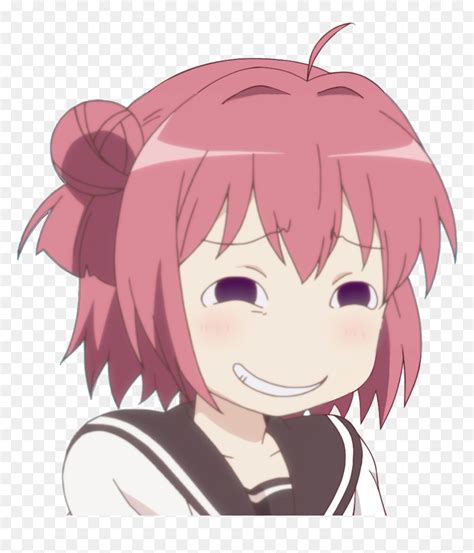 Hair Face Pink Facial Expression Nose Anime Human Hair Akari Smug