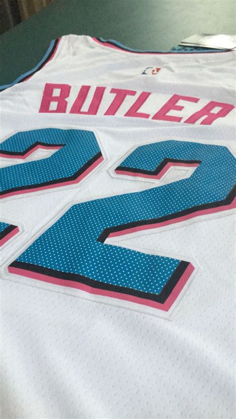 Should have never let jimmy go. Jimmy Butler Miami Heat Vice Jersey for Sale in Lawndale, CA - OfferUp