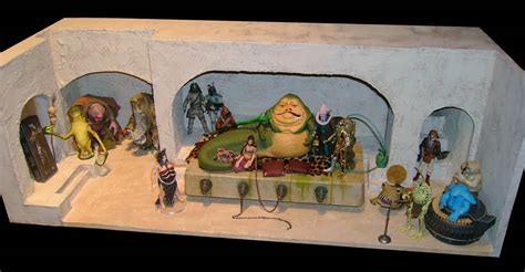 Jackoftradze Custom Star Wars Action Figures Jabbas Palace Diorama
