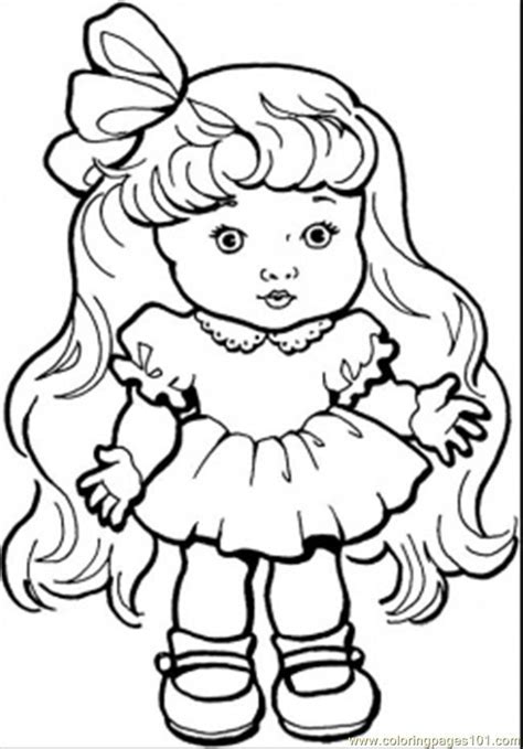 Free Baby Girl Coloring Pages To Print Download Free Baby Girl