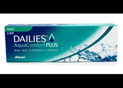 Dailies Aquacomfort Plus Toric Pack Daily Disposable Contact Lenses