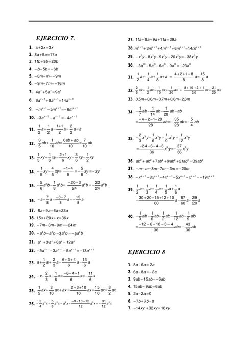 Libro de álgebra a baldor ejercicios resueltos, author: Ejercicios Del Libro De Baldor Resueltos Pdf | Libro Gratis