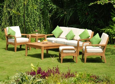 Teak Furniture For Outdoor Gardens Thaikhaenkhoon