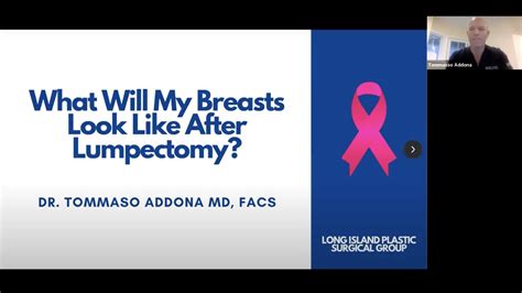 What Will My Breasts Look Like After A Lumpectomy Youtube