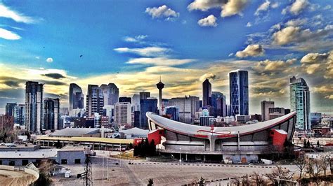 Calgary Calgary Skyline Hd Wallpaper Pxfuel