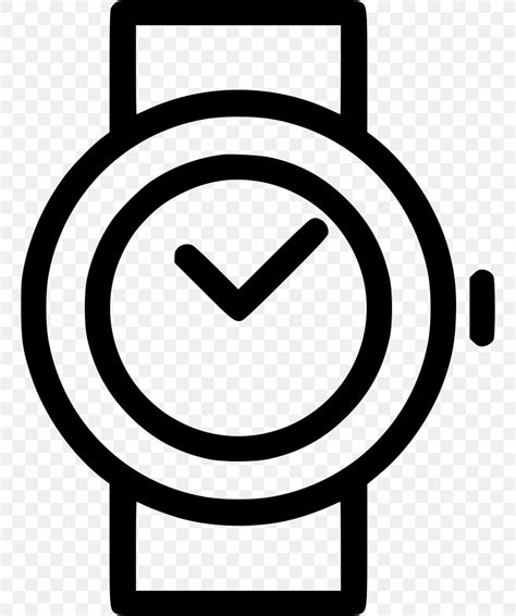 Clip Art Watch Iconfinder Png 754x980px Watch Area Black And White