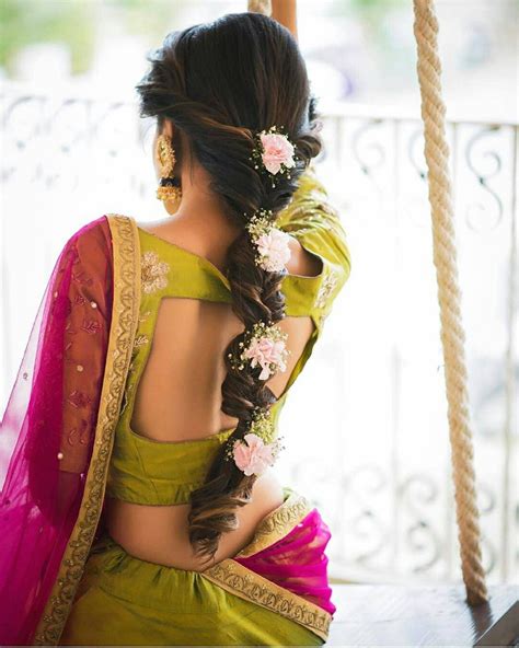 Bouffant buns, chignons or french buns would be nice options for a friend or family member's wedding. 10 Inspiring Indian Wedding Hairstyles for Long Hair You ...