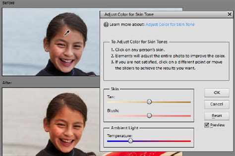Change Color Saturation Hue And Vibrance In Photoshop Elements