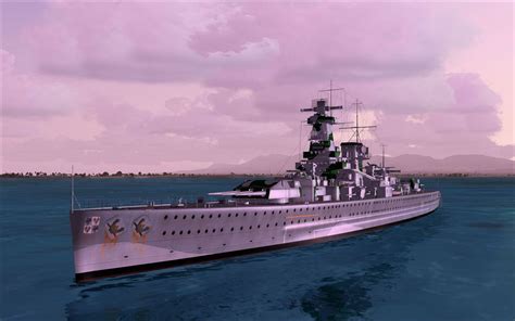 Admiral Graf Spee Цифровая живопись Pkudinov Фан арт Официальный