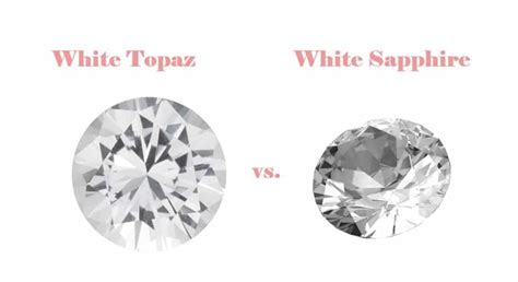 White Topaz Vs White Sapphire Whats The Best Choice