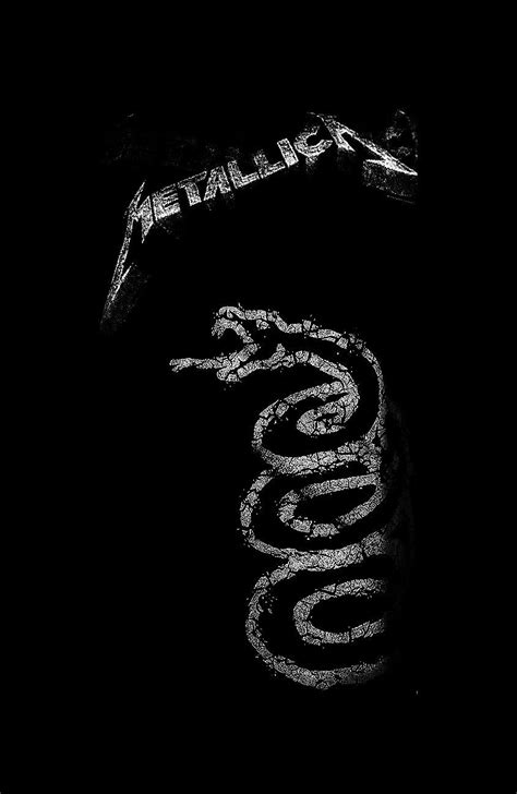 The Black Album Metallica Mobile Wallpapers Wallpaper Cave