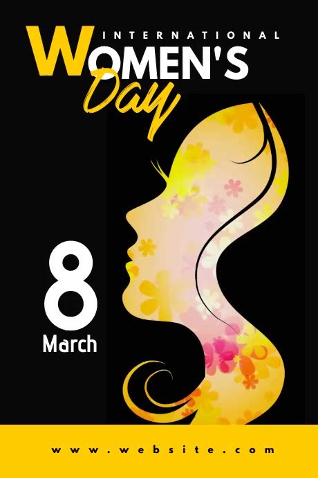 women s day poster template postermywall