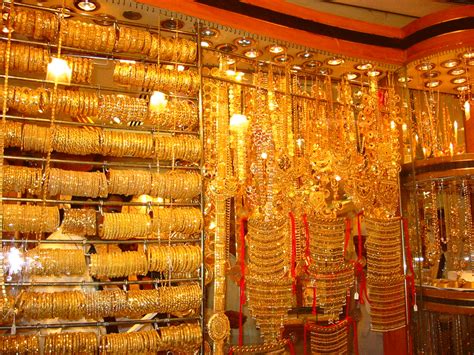 Stroll Through Streets Of Gold Gold Souk In Dubai