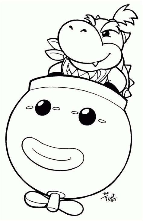 You might also be interested in coloring pages from bowser category. Coloring festival: Bowser jr coloring pages to print |More ...