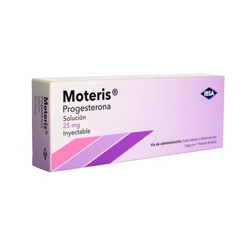 Progesterona Inyectable Moteris Farmacia De Fertilidad Medifert