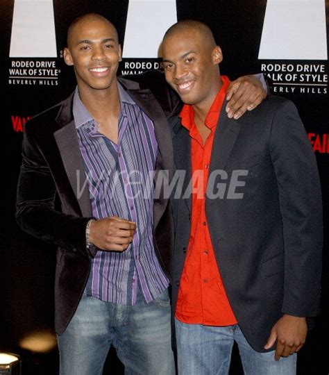 Mehcad Brooks And Brother Billy During 2006 Rodeo Drive Walk Of Style