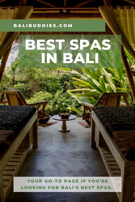 Bali Spa Experiences Best Spas In Bali Bali Buddies Bali Spa Bali Travel Bali Vacation